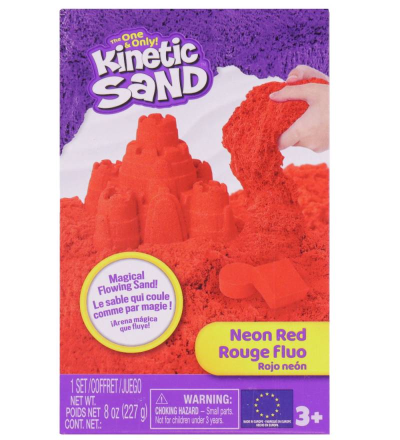 Kinetic Sand Strandsand - 227 Gramm - Neonrot - Kinetic Sand - One Size - Kinetischer Sand Kinetic Sand Strandsand - 227 Gramm - Neonrot - Kinetic Sand - One Size - Kinetischer Sand von Kinetic Sand