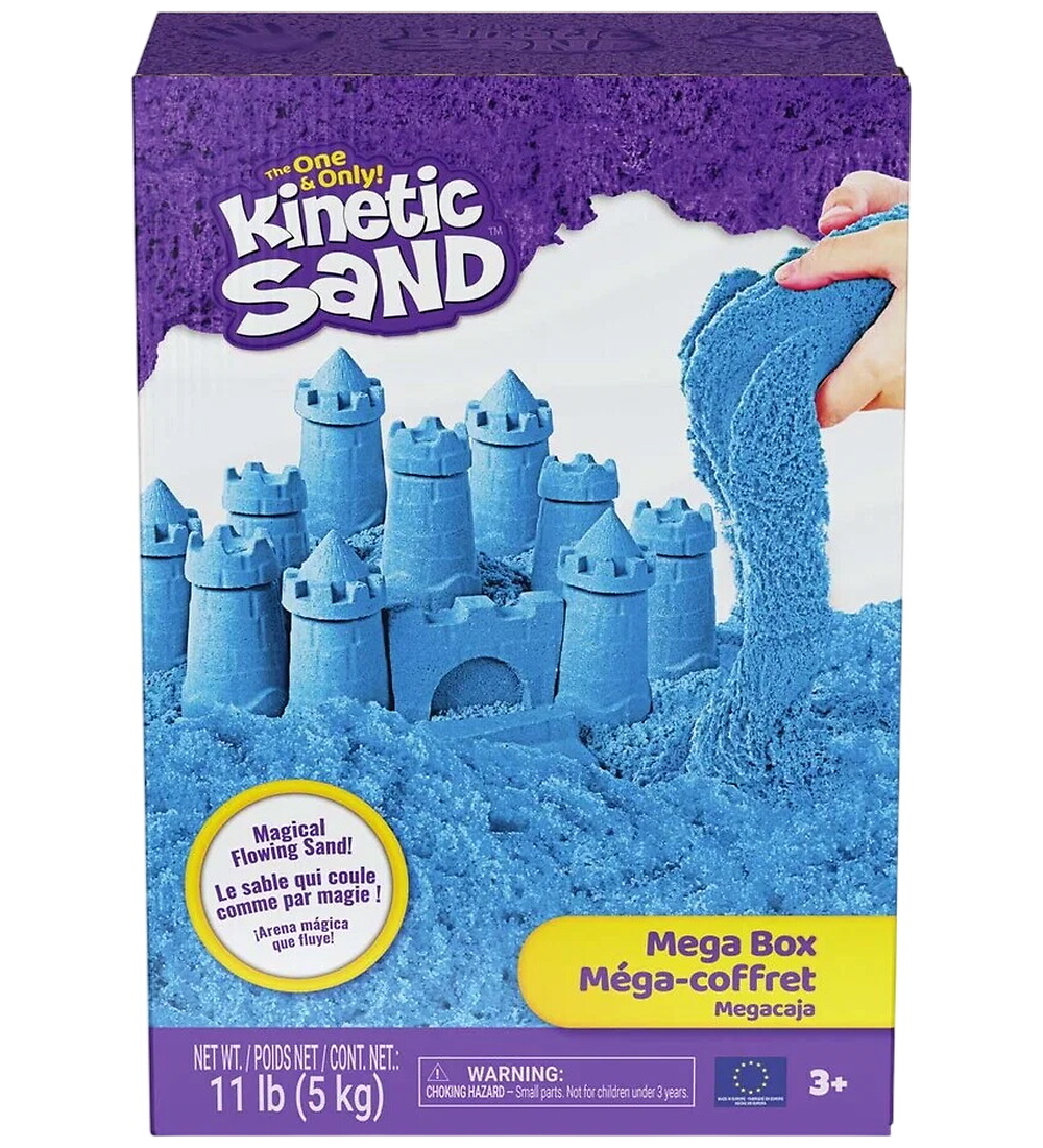 Kinetic Sand Strandsand - 5 kg - Blau - Kinetic Sand - One Size - Kinetischer Sand Kinetic Sand Strandsand - 5 kg - Blau - Kinetic Sand - One Size - Kinetischer Sand von Kinetic Sand
