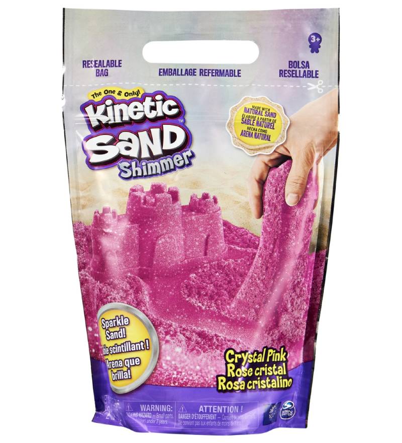 Kinetic Sand Strandsand - 900 Gramm - Kristall Pink Glitter - Kinetic Sand - One Size - Kinetischer Sand Kinetic Sand Strandsand - 900 Gramm - Kristall Pink Glitter - Kinetic Sand - One Size - Kinetischer Sand von Kinetic Sand