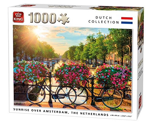 King 5721 Puzzle Sunrise Over Amsterdam 1000 Teile, 68 x 49 cm King 5721 Puzzle Sunrise Over Amsterdam 1000 Teile, 68 x 49 cm von King International