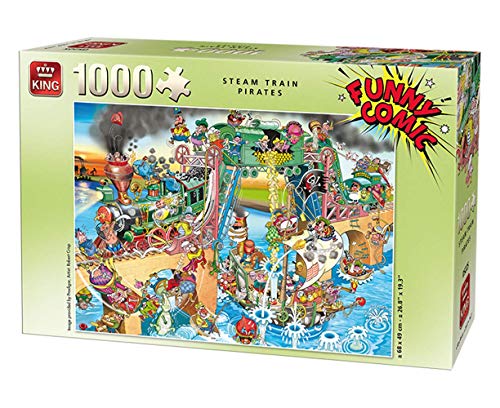 King Puzzle 1000 Stück, 5225, Mehrfarbig von King International