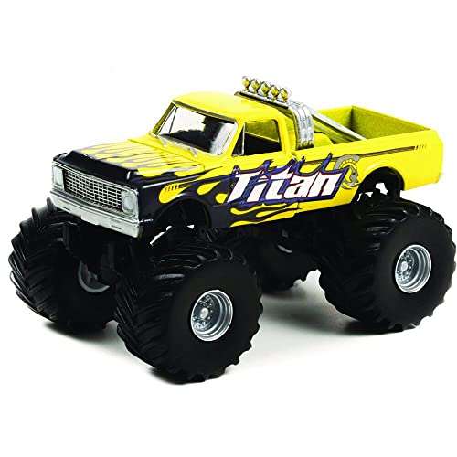 Greenlight 49110-A Kings of Crunch Serie 11 - Titan - 1972 Chevy C-10 Monster Truck 1/64 Maßstab von King of Crunch