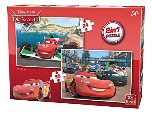 KING 5415 2-in-1 Disney Cars Puzzle KING 5415 2-in-1 Disney Cars Puzzle von King International