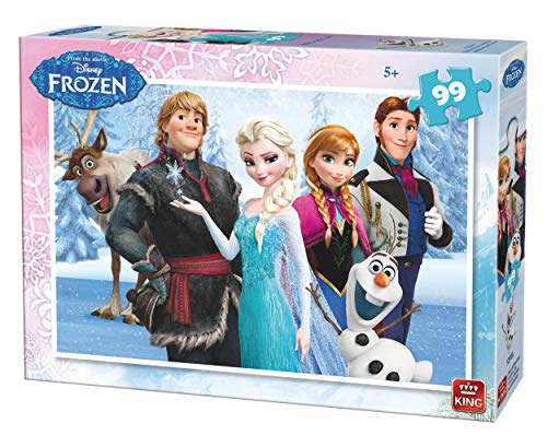 King KNG05293 Disney Frozen Puzzle, verschieden von King