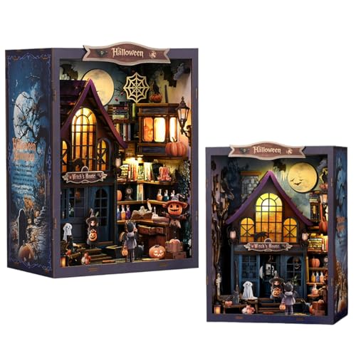 DIY Gruselschloss Miniatur Buchecke Halloween Thema Buchstütze Gothic 3D Montage Süß und Gruselig Geeignet für Erwachsene DIY Gruselschloss Miniatur Buchecke Halloween Thema Buchstütze Gothic 3D Montage Süß und Gruselig Geeignet für Erwachsene von KingStora