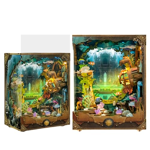 Discover Atlanta DIY Book Nook Kit - Aquarium-Style 3D Puzzle Model - Deep Sea Adventure Theme Bookshelf Insert Kit Discover Atlanta DIY Book Nook Kit - Aquarium-Style 3D Puzzle Model - Deep Sea Adventure Theme Bookshelf Insert Kit von KingStora
