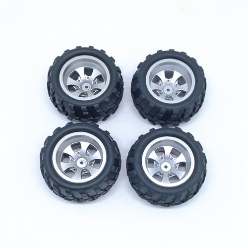 KingVal Ersatzreifen links + 2 Stück rechts, kompatibel mit WLtoys A979 A979-B A979-A RC Car von KingVal