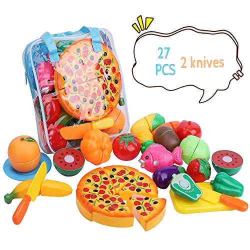 Kingdommax Schneiden Spielen Essen Küche Preend, Kunststoff Obst Gemüse Küche Schneiden Spielzeug Set Kingdommax Schneiden Spielen Essen Küche Preend, Kunststoff Obst Gemüse Küche Schneiden Spielzeug Set von Kingdommax