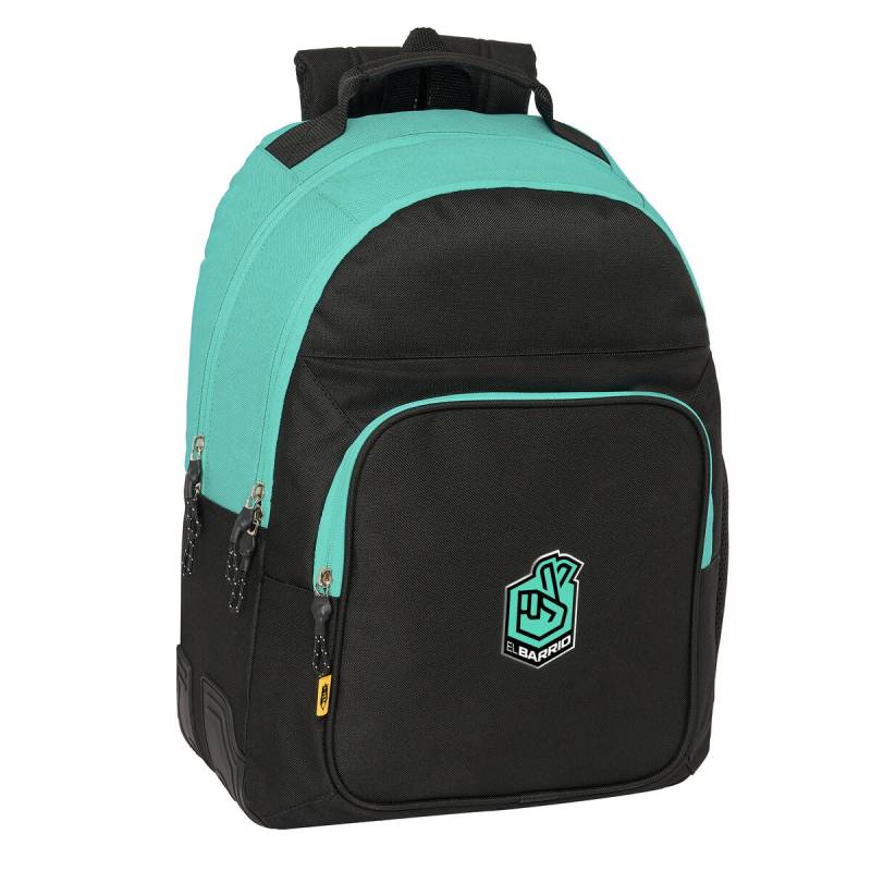 Schulrucksack Kings League El barrio Schwarz 32 x 42 x 15 cm von Kings League