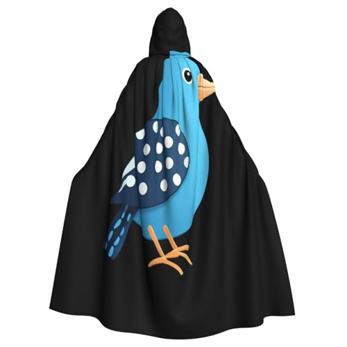 Kingww Blauer gepunkteter Halloween-Umhang mit Kapuze für Männer und Frauen: leichter Polyester-Umhang mit Kapuze, perfekt für Cosplay, Halloween und Kostümpartys Kingww Blauer gepunkteter Halloween-Umhang mit Kapuze für Männer und Frauen: leichter Polyester-Umhang mit Kapuze, perfekt für Cosplay, Halloween und Kostümpartys von Kingww