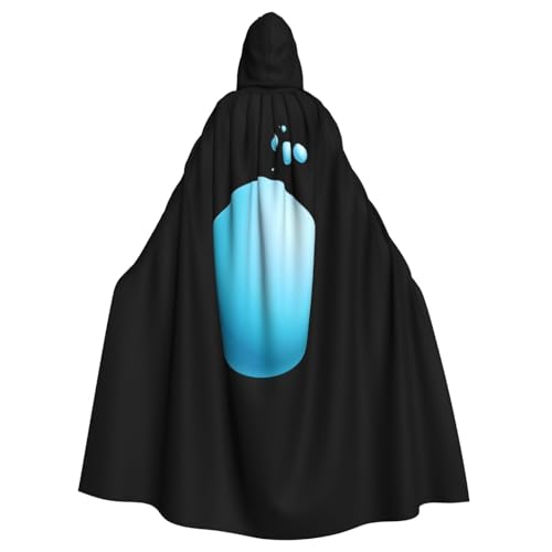 Kingww Blauer kleiner Ball-Halloween-Umhang mit Kapuze für Männer und Frauen: leichter Polyester-Umhang mit Kapuze – perfekt für Cosplay, Halloween und Kostümpartys Kingww Blauer kleiner Ball-Halloween-Umhang mit Kapuze für Männer und Frauen: leichter Polyester-Umhang mit Kapuze – perfekt für Cosplay, Halloween und Kostümpartys von Kingww