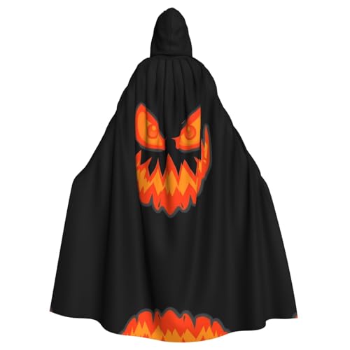 Kingww Evil Pumpkin Face Halloween Kapuzenumhang für Männer und Frauen: leichter Polyester-Umhang mit Kapuze – perfekt für Cosplay, Halloween & Kostümpartys Kingww Evil Pumpkin Face Halloween Kapuzenumhang für Männer und Frauen: leichter Polyester-Umhang mit Kapuze – perfekt für Cosplay, Halloween & Kostümpartys von Kingww