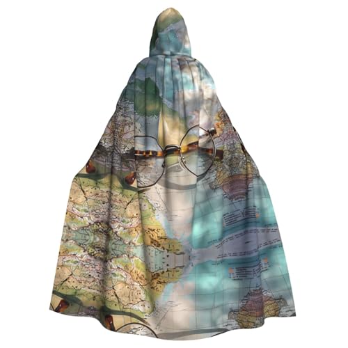 Kingww Farbkarte Halloween Kapuzenumhang für Männer und Frauen: leichter Polyester-Umhang mit Kapuze – perfekt für Cosplay, Halloween & Kostümpartys Kingww Farbkarte Halloween Kapuzenumhang für Männer und Frauen: leichter Polyester-Umhang mit Kapuze – perfekt für Cosplay, Halloween & Kostümpartys von Kingww