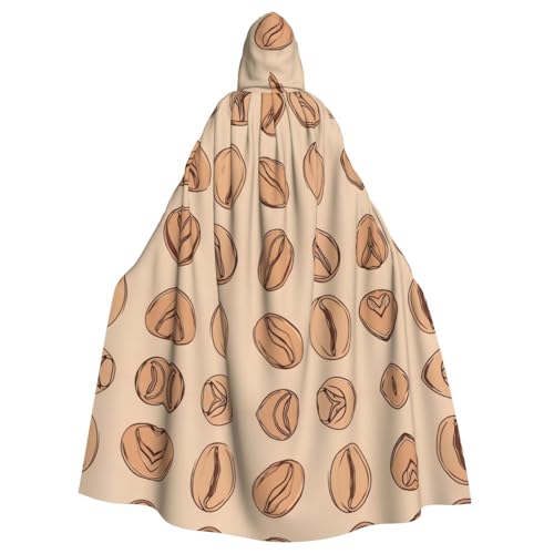 Kingww Halloween-Kapuzenumhang für Damen und Herren, leichter Polyester-Umhang mit Kapuze, perfekt für Cosplay, Halloween und Kostümpartys Kingww Halloween-Kapuzenumhang für Damen und Herren, leichter Polyester-Umhang mit Kapuze, perfekt für Cosplay, Halloween und Kostümpartys von Kingww