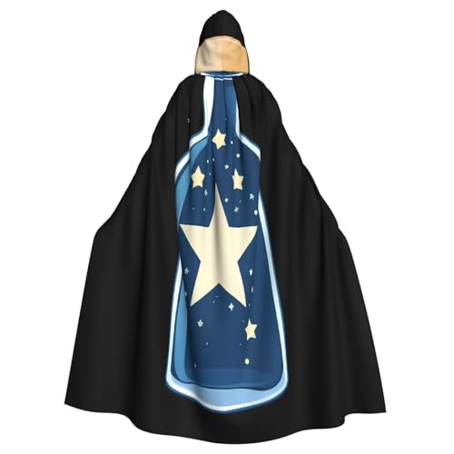 Kingww Halloween Kapuzenumhang mit Sternen im Ozean für Männer und Frauen: leichter Polyester-Umhang mit Kapuze – perfekt für Cosplay, Halloween & Kostümpartys Kingww Halloween Kapuzenumhang mit Sternen im Ozean für Männer und Frauen: leichter Polyester-Umhang mit Kapuze – perfekt für Cosplay, Halloween & Kostümpartys von Kingww