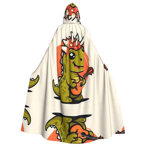 Kingww Halloween-Umhang mit Kapuze für Damen und Herren, leichter Polyester-Umhang mit Kapuze, perfekt für Cosplay, Halloween und Kostümpartys Kingww Halloween-Umhang mit Kapuze für Damen und Herren, leichter Polyester-Umhang mit Kapuze, perfekt für Cosplay, Halloween und Kostümpartys von Kingww
