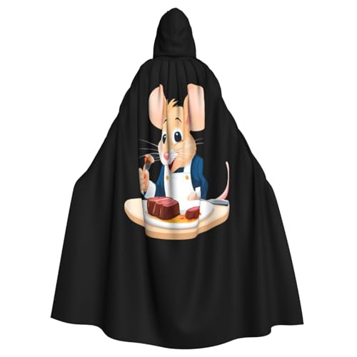 Kingww Halloween-Umhang mit Kapuze für Männer und Frauen: leichter Polyester-Umhang mit Kapuze, perfekt für Cosplay, Halloween und Kostümpartys Kingww Halloween-Umhang mit Kapuze für Männer und Frauen: leichter Polyester-Umhang mit Kapuze, perfekt für Cosplay, Halloween und Kostümpartys von Kingww