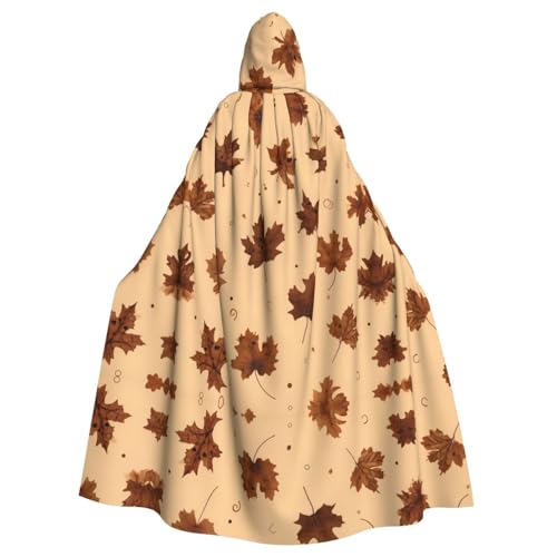 Kingww Hellbeige Herbst-Halloween-Kapuzenumhang für Damen und Herren: leichter Polyester-Umhang mit Kapuze – perfekt für Cosplay, Halloween und Kostümpartys Kingww Hellbeige Herbst-Halloween-Kapuzenumhang für Damen und Herren: leichter Polyester-Umhang mit Kapuze – perfekt für Cosplay, Halloween und Kostümpartys von Kingww