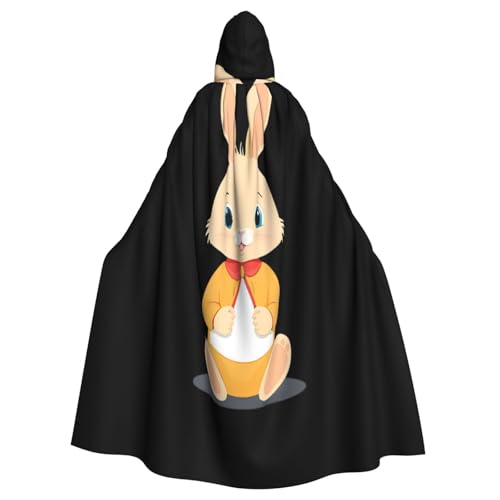 Kingww Lässiger kleiner Rabbi Halloween-Umhang mit Kapuze für Männer und Frauen: leichter Polyester-Umhang mit Kapuze – perfekt für Cosplay, Halloween und Kostümpartys Kingww Lässiger kleiner Rabbi Halloween-Umhang mit Kapuze für Männer und Frauen: leichter Polyester-Umhang mit Kapuze – perfekt für Cosplay, Halloween und Kostümpartys von Kingww