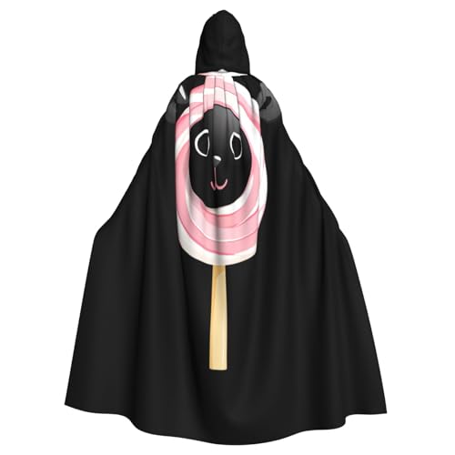 Kingww Little Sheep Lollipop Halloween Kapuzenumhang für Männer und Frauen: leichter Polyester-Umhang mit Kapuze – perfekt für Cosplay, Halloween & Kostümpartys Kingww Little Sheep Lollipop Halloween Kapuzenumhang für Männer und Frauen: leichter Polyester-Umhang mit Kapuze – perfekt für Cosplay, Halloween & Kostümpartys von Kingww