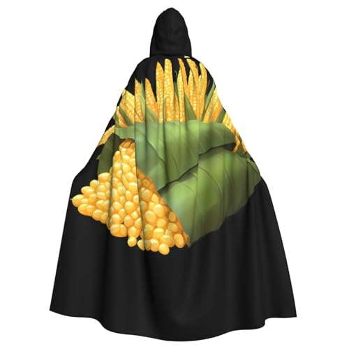 Kingww Maisernte Halloween Kapuzenumhang für Damen und Herren: leichter Polyester-Umhang mit Kapuze – perfekt für Cosplay, Halloween und Kostümpartys Kingww Maisernte Halloween Kapuzenumhang für Damen und Herren: leichter Polyester-Umhang mit Kapuze – perfekt für Cosplay, Halloween und Kostümpartys von Kingww