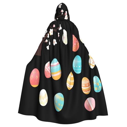 Kingww Ostereier und Frühlings-Halloween-Kapuzenumhang für Männer und Frauen: leichter Polyester-Umhang mit Kapuze – perfekt für Cosplay, Halloween und Kostümpartys Kingww Ostereier und Frühlings-Halloween-Kapuzenumhang für Männer und Frauen: leichter Polyester-Umhang mit Kapuze – perfekt für Cosplay, Halloween und Kostümpartys von Kingww