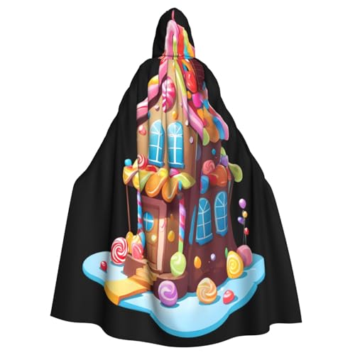 Kingww Schöner Halloween-Kapuzenumhang für Damen und Herren: leichter Polyester-Umhang mit Kapuze – perfekt für Cosplay, Halloween und Kostümpartys Kingww Schöner Halloween-Kapuzenumhang für Damen und Herren: leichter Polyester-Umhang mit Kapuze – perfekt für Cosplay, Halloween und Kostümpartys von Kingww