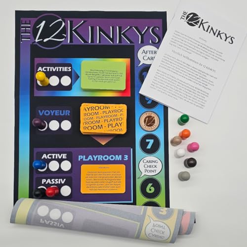 The 12 Kinkys - BDSM Brettspiel von KinkUp your Life