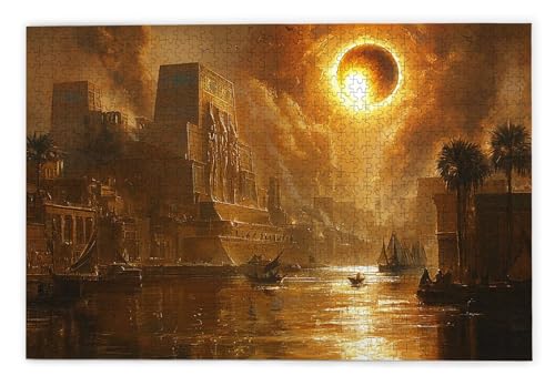 Puzzle 1000 Teile, Ägypten Puzzle 1000 Teile Erwachsene, Holzpuzzle Erwachsene, EIN Herausforderndes Rätsel, Puzzlespiele für Die Ganze Familie, Holzpuzzle für Zimmer Deko Wohnzimmer, Geschenke, A-46 Puzzle 1000 Teile, Ägypten Puzzle 1000 Teile Erwachsene, Holzpuzzle Erwachsene, EIN Herausforderndes Rätsel, Puzzlespiele für Die Ganze Familie, Holzpuzzle für Zimmer Deko Wohnzimmer, Geschenke, A-46 von Kinntn
