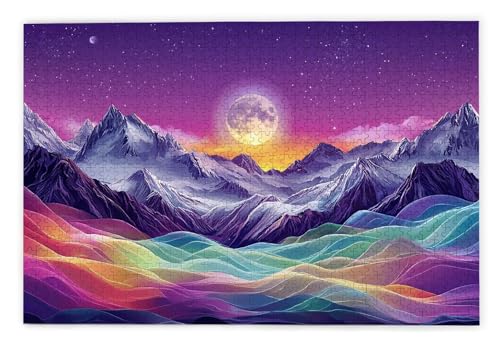 Puzzle 1000 Teile, Berg Puzzle 1000 Teile Erwachsene, Holzpuzzle Erwachsene, EIN Herausforderndes Rätsel, Puzzlespiele für Die Ganze Familie, Holzpuzzle für Zimmer Deko Wohnzimmer, Geschenke, P-82 Puzzle 1000 Teile, Berg Puzzle 1000 Teile Erwachsene, Holzpuzzle Erwachsene, EIN Herausforderndes Rätsel, Puzzlespiele für Die Ganze Familie, Holzpuzzle für Zimmer Deko Wohnzimmer, Geschenke, P-82 von Kinntn