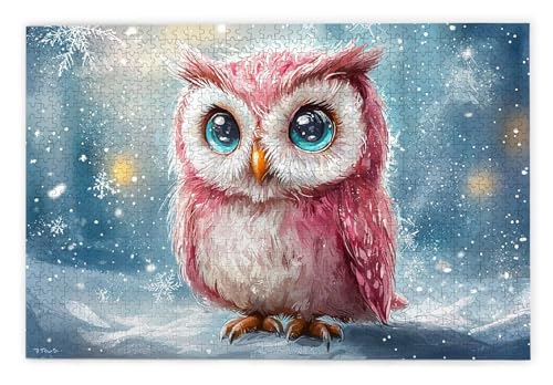 Puzzle 1000 Teile, Eule Puzzle 1000 Teile Erwachsene, Holzpuzzle Erwachsene, EIN Herausforderndes Rätsel, Puzzlespiele für Die Ganze Familie, Holzpuzzle für Zimmer Deko Wohnzimmer, Geschenke, O-34 Puzzle 1000 Teile, Eule Puzzle 1000 Teile Erwachsene, Holzpuzzle Erwachsene, EIN Herausforderndes Rätsel, Puzzlespiele für Die Ganze Familie, Holzpuzzle für Zimmer Deko Wohnzimmer, Geschenke, O-34 von Kinntn