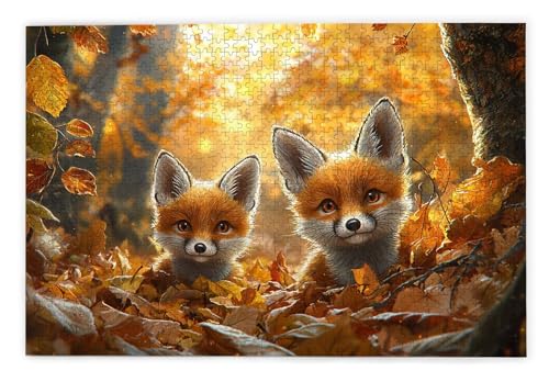 Puzzle 1000 Teile, Fuchs Puzzle 1000 Teile Erwachsene, Holzpuzzle Erwachsene, EIN Herausforderndes Rätsel, Puzzlespiele für Die Ganze Familie, Holzpuzzle für Zimmer Deko Wohnzimmer, Geschenke, S-10 Puzzle 1000 Teile, Fuchs Puzzle 1000 Teile Erwachsene, Holzpuzzle Erwachsene, EIN Herausforderndes Rätsel, Puzzlespiele für Die Ganze Familie, Holzpuzzle für Zimmer Deko Wohnzimmer, Geschenke, S-10 von Kinntn