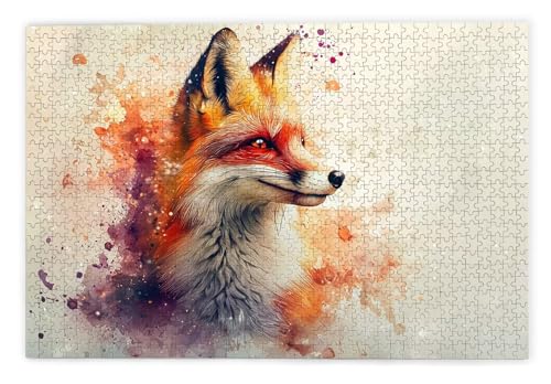 Puzzle 1000 Teile, Fuchs Puzzle 1000 Teile Erwachsene, Holzpuzzle Erwachsene, EIN Herausforderndes Rätsel, Puzzlespiele für Die Ganze Familie, Holzpuzzle für Zimmer Deko Wohnzimmer, Geschenke, Z-88 Puzzle 1000 Teile, Fuchs Puzzle 1000 Teile Erwachsene, Holzpuzzle Erwachsene, EIN Herausforderndes Rätsel, Puzzlespiele für Die Ganze Familie, Holzpuzzle für Zimmer Deko Wohnzimmer, Geschenke, Z-88 von Kinntn