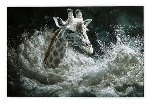 Puzzle 1000 Teile, Giraffe Puzzle 1000 Teile Erwachsene, Holzpuzzle Erwachsene, EIN Herausforderndes Rätsel, Puzzlespiele für Die Ganze Familie, Holzpuzzle für Zimmer Deko Wohnzimmer, Geschenke, A-10 Puzzle 1000 Teile, Giraffe Puzzle 1000 Teile Erwachsene, Holzpuzzle Erwachsene, EIN Herausforderndes Rätsel, Puzzlespiele für Die Ganze Familie, Holzpuzzle für Zimmer Deko Wohnzimmer, Geschenke, A-10 von Kinntn