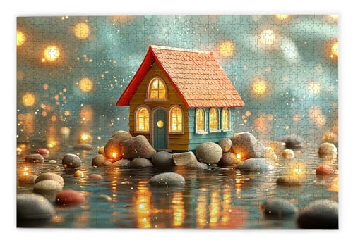 Puzzle 1000 Teile, Haus Puzzle 1000 Teile Erwachsene, Holzpuzzle Erwachsene, EIN Herausforderndes Rätsel, Puzzlespiele für Die Ganze Familie, Holzpuzzle für Zimmer Deko Wohnzimmer, Geschenke, G-88 Puzzle 1000 Teile, Haus Puzzle 1000 Teile Erwachsene, Holzpuzzle Erwachsene, EIN Herausforderndes Rätsel, Puzzlespiele für Die Ganze Familie, Holzpuzzle für Zimmer Deko Wohnzimmer, Geschenke, G-88 von Kinntn