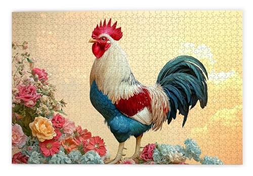 Puzzle 1000 Teile, Huhn Puzzle 1000 Teile Erwachsene, Holzpuzzle Erwachsene, EIN Herausforderndes Rätsel, Puzzlespiele für Die Ganze Familie, Holzpuzzle für Zimmer Deko Wohnzimmer, Geschenke, C-74 Puzzle 1000 Teile, Huhn Puzzle 1000 Teile Erwachsene, Holzpuzzle Erwachsene, EIN Herausforderndes Rätsel, Puzzlespiele für Die Ganze Familie, Holzpuzzle für Zimmer Deko Wohnzimmer, Geschenke, C-74 von Kinntn