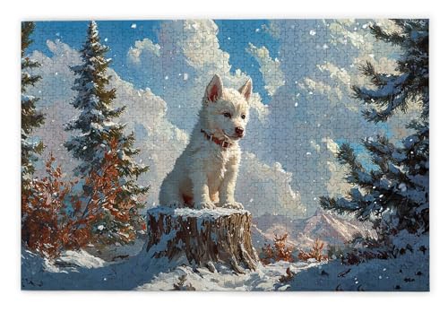 Puzzle 1000 Teile, Hund Puzzle 1000 Teile Erwachsene, Holzpuzzle Erwachsene, EIN Herausforderndes Rätsel, Puzzlespiele für Die Ganze Familie, Holzpuzzle für Zimmer Deko Wohnzimmer, Geschenke, K-50 Puzzle 1000 Teile, Hund Puzzle 1000 Teile Erwachsene, Holzpuzzle Erwachsene, EIN Herausforderndes Rätsel, Puzzlespiele für Die Ganze Familie, Holzpuzzle für Zimmer Deko Wohnzimmer, Geschenke, K-50 von Kinntn