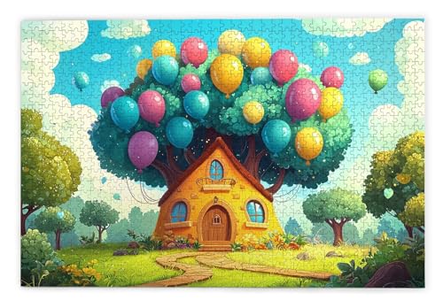 Puzzle 1000 Teile, Karikatur Puzzle 1000 Teile Erwachsene, Holzpuzzle Erwachsene, EIN Herausforderndes Rätsel, Puzzlespiele für Die Ganze Familie, Holzpuzzle für Wanddeko Wohnzimmer, Geschenke, Z-46 von Kinntn