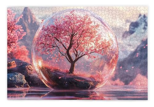 Puzzle 1000 Teile, Kirschblüten Puzzle 1000 Teile Erwachsene, Holzpuzzle Erwachsene, EIN Herausforderndes Rätsel, Puzzlespiele für Die Ganze Familie, Holzpuzzle für Deko Wohnzimmer, Geschenke, W-10 Puzzle 1000 Teile, Kirschblüten Puzzle 1000 Teile Erwachsene, Holzpuzzle Erwachsene, EIN Herausforderndes Rätsel, Puzzlespiele für Die Ganze Familie, Holzpuzzle für Deko Wohnzimmer, Geschenke, W-10 von Kinntn