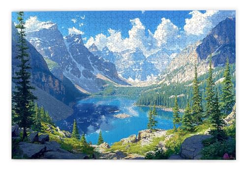 Puzzle 1000 Teile, Landschaft Puzzle 1000 Teile Erwachsene, Holzpuzzle Erwachsene, EIN Herausforderndes Rätsel, Puzzlespiele für Die Ganze Familie, Holzpuzzle für Wanddeko Wohnzimmer, Geschenke, R-10 Puzzle 1000 Teile, Landschaft Puzzle 1000 Teile Erwachsene, Holzpuzzle Erwachsene, EIN Herausforderndes Rätsel, Puzzlespiele für Die Ganze Familie, Holzpuzzle für Wanddeko Wohnzimmer, Geschenke, R-10 von Kinntn