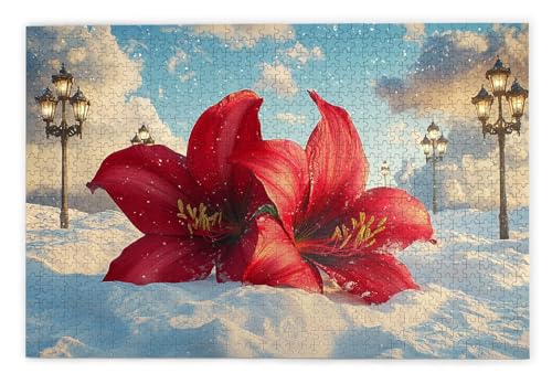 Puzzle 1000 Teile, Lilie Puzzle 1000 Teile Erwachsene, Holzpuzzle Erwachsene, EIN Herausforderndes Rätsel, Puzzlespiele für Die Ganze Familie, Holzpuzzle für Zimmer Deko Wohnzimmer, Geschenke, C-22 Puzzle 1000 Teile, Lilie Puzzle 1000 Teile Erwachsene, Holzpuzzle Erwachsene, EIN Herausforderndes Rätsel, Puzzlespiele für Die Ganze Familie, Holzpuzzle für Zimmer Deko Wohnzimmer, Geschenke, C-22 von Kinntn