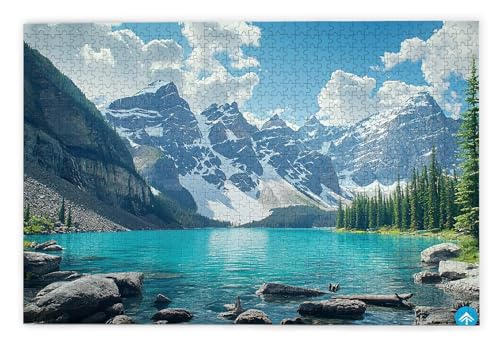 Puzzle 1000 Teile, Moraine Lake Puzzle 1000 Teile Erwachsene, Holzpuzzle Erwachsene, EIN Herausforderndes Rätsel, Puzzlespiele für Die Ganze Familie, Holzpuzzle für Deko Wohnzimmer, Geschenke, P-68 Puzzle 1000 Teile, Moraine Lake Puzzle 1000 Teile Erwachsene, Holzpuzzle Erwachsene, EIN Herausforderndes Rätsel, Puzzlespiele für Die Ganze Familie, Holzpuzzle für Deko Wohnzimmer, Geschenke, P-68 von Kinntn