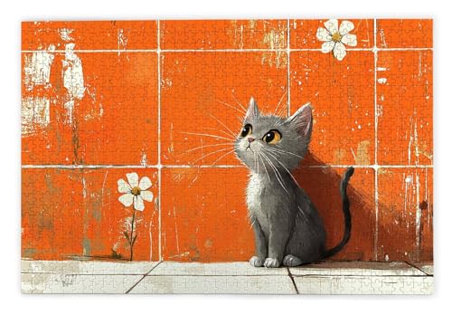 Puzzle 1000 Teile, Orange Puzzle 1000 Teile Erwachsene, Holzpuzzle Erwachsene, EIN Herausforderndes Rätsel, Puzzlespiele für Die Ganze Familie, Holzpuzzle für Zimmer Deko Wohnzimmer, Geschenke, W-20 Puzzle 1000 Teile, Orange Puzzle 1000 Teile Erwachsene, Holzpuzzle Erwachsene, EIN Herausforderndes Rätsel, Puzzlespiele für Die Ganze Familie, Holzpuzzle für Zimmer Deko Wohnzimmer, Geschenke, W-20 von Kinntn