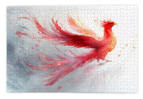 Puzzle 1000 Teile, Phönix Puzzle 1000 Teile Erwachsene, Holzpuzzle Erwachsene, EIN Herausforderndes Rätsel, Puzzlespiele für Die Ganze Familie, Holzpuzzle für Zimmer Deko Wohnzimmer, Geschenke, R-2 Puzzle 1000 Teile, Phönix Puzzle 1000 Teile Erwachsene, Holzpuzzle Erwachsene, EIN Herausforderndes Rätsel, Puzzlespiele für Die Ganze Familie, Holzpuzzle für Zimmer Deko Wohnzimmer, Geschenke, R-2 von Kinntn