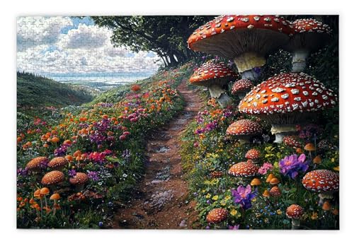 Puzzle 1000 Teile, Pilz Puzzle 1000 Teile Erwachsene, Holzpuzzle Erwachsene, EIN Herausforderndes Rätsel, Puzzlespiele für Die Ganze Familie, Holzpuzzle für Zimmer Deko Wohnzimmer, Geschenke, V-20 Puzzle 1000 Teile, Pilz Puzzle 1000 Teile Erwachsene, Holzpuzzle Erwachsene, EIN Herausforderndes Rätsel, Puzzlespiele für Die Ganze Familie, Holzpuzzle für Zimmer Deko Wohnzimmer, Geschenke, V-20 von Kinntn