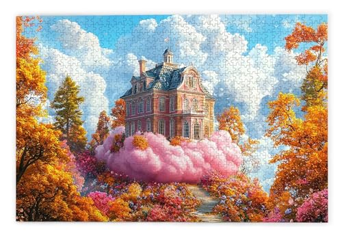 Puzzle 1000 Teile, Schloss Puzzle 1000 Teile Erwachsene, Holzpuzzle Erwachsene, EIN Herausforderndes Rätsel, Puzzlespiele für Die Ganze Familie, Holzpuzzle für Zimmer Deko Wohnzimmer, Geschenke, W-28 Puzzle 1000 Teile, Schloss Puzzle 1000 Teile Erwachsene, Holzpuzzle Erwachsene, EIN Herausforderndes Rätsel, Puzzlespiele für Die Ganze Familie, Holzpuzzle für Zimmer Deko Wohnzimmer, Geschenke, W-28 von Kinntn
