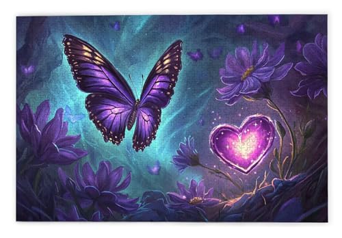 Puzzle 1000 Teile, Schmetterling Puzzle 1000 Teile Erwachsene, Holzpuzzle Erwachsene, EIN Herausforderndes Rätsel, Puzzlespiele für Die Ganze Familie, Holzpuzzle für Deko Wohnzimmer, Geschenke, D-74 Puzzle 1000 Teile, Schmetterling Puzzle 1000 Teile Erwachsene, Holzpuzzle Erwachsene, EIN Herausforderndes Rätsel, Puzzlespiele für Die Ganze Familie, Holzpuzzle für Deko Wohnzimmer, Geschenke, D-74 von Kinntn