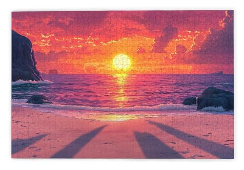 Puzzle 1000 Teile, Strand Puzzle 1000 Teile Erwachsene, Holzpuzzle Erwachsene, EIN Herausforderndes Rätsel, Puzzlespiele für Die Ganze Familie, Holzpuzzle für Zimmer Deko Wohnzimmer, Geschenke, B-20 Puzzle 1000 Teile, Strand Puzzle 1000 Teile Erwachsene, Holzpuzzle Erwachsene, EIN Herausforderndes Rätsel, Puzzlespiele für Die Ganze Familie, Holzpuzzle für Zimmer Deko Wohnzimmer, Geschenke, B-20 von Kinntn