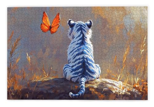 Puzzle 1000 Teile, Tiger Puzzle 1000 Teile Erwachsene, Holzpuzzle Erwachsene, EIN Herausforderndes Rätsel, Puzzlespiele für Die Ganze Familie, Holzpuzzle für Zimmer Deko Wohnzimmer, Geschenke, D-62 Puzzle 1000 Teile, Tiger Puzzle 1000 Teile Erwachsene, Holzpuzzle Erwachsene, EIN Herausforderndes Rätsel, Puzzlespiele für Die Ganze Familie, Holzpuzzle für Zimmer Deko Wohnzimmer, Geschenke, D-62 von Kinntn