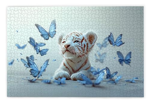 Puzzle 1000 Teile, Tiger Puzzle 1000 Teile Erwachsene, Holzpuzzle Erwachsene, EIN Herausforderndes Rätsel, Puzzlespiele für Die Ganze Familie, Holzpuzzle für Zimmer Deko Wohnzimmer, Geschenke, Z-44 Puzzle 1000 Teile, Tiger Puzzle 1000 Teile Erwachsene, Holzpuzzle Erwachsene, EIN Herausforderndes Rätsel, Puzzlespiele für Die Ganze Familie, Holzpuzzle für Zimmer Deko Wohnzimmer, Geschenke, Z-44 von Kinntn